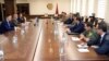 Встреча генсека ОДКБ Станислава Зася с министром обороны Армении Аршаком Карапетяном, Ереван, 9 августа 2021 г.