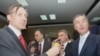 Lideri stranaka vladajuće koalicije, SDP-a Ranko Krivokapić i DPS-a Milo Đukanović