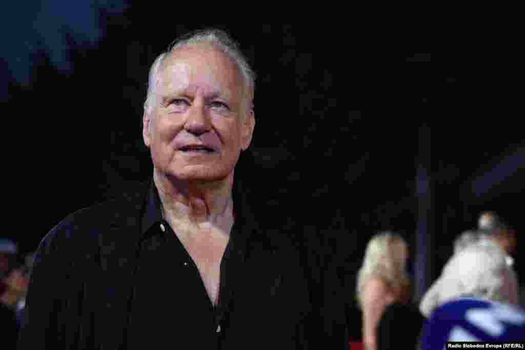 Švedski glumac Stellan Skarsgard na crvenom tepihu 31. Sarajevo Film Festivala, Sarajevo, 15. augusta 2025.