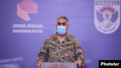 Представитель Министерства обороны Армении Арцрун Ованнисян (архив)
