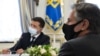 Президент України Володимир Зеленський (ліворуч) і державний секретар США Ентоні Блінкен. Київ, 6 травня 2021 року 