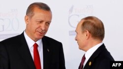 R.T.Erdoğan və V.Putin