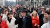 Rade Šerbedžija među demonstrantima u Sarajevu