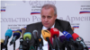 Armenia- Russian Ambassador to Armenia Sergey Kopyrkin at a news conference in Yerevan, June 11, 2019.
