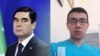Türkmenistanyň prezidenti Gurbanguly Berdimuhamedow (çepde) we Kasymberdi Garaýew