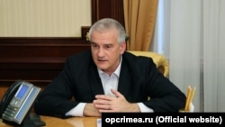 Російський глава Криму Сергій Аксенов
