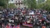 Armenia -- The opposition Armenian National Congress holds a rally in Yerevan, 15Oct2010.