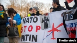 Протест проти російської агресії в Україні. Варшава, 1 лютого 2015 року. Ілюстраційне фото (©Shutterstock)