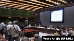 Predstavnici Srbije i EU na konferenciji o korupciji, Beograd, 13. septembar 2011.