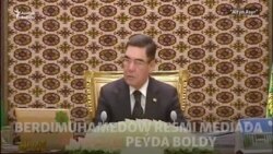 Berdimuhamedow täze keşpde peýda boldy