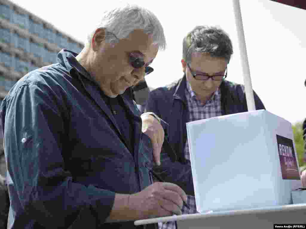 Branko Cvejić, Beograd, 26.04.2011. Foto: RSE / Vesna Anđić