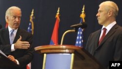 Joseph Biden i Boris Tadić, Beograd, maj 2009.