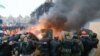Революція гідності. Київ, майдан Незалежності, 19 лютого 2014 року. Євросуд визнав, що під час подій Революції гідності відбулося порушення прав людини