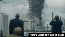 Կադր HBO հեռուստաալիքի «Չեռնոբիլ» հեռուստասերիալից, 2019թ․