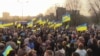 Мітинг проукраїнських активістів в Донецьку, квітень 2014 року