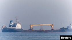 Tanker koji prevoze žitarice u sklopu sporazuma s Rusijom preko Crnog mora, 31. oktobar 2022. 