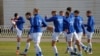 Dinamo MInsk la antrenament, 24 aprilie 2020.