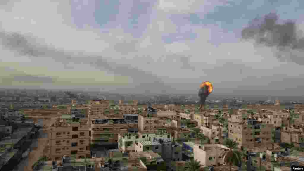 Palestina - Gaza, 21. novembar 2012. Foto: REUTERS/Ibraheem Abu Mustafa