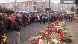Mourning On Kyiv's Independence Square
