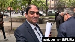 Այժմ նախկին դատավոր Արտուշ Գաբրիելյան, Երևան, 30-ը ապրիլի, 2025թ.