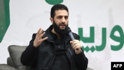Ջուլանին հանդես է գալիս մամուլի ասուլիսով, Սիրիա, 12-ը մարտի, 2024թ.
