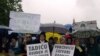 Protesti u Tuzli zbog presude Iliji Jurišiću, oktobar 2009. foto: Maja Nikolić