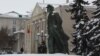 Statuia lui Lenin la Comrat