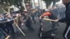 Armenia - Riot police clash with protesters in Yerevan, 5Nov2013.
