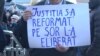 La un flash mob organizat de PAS. 26 decembrie 2017