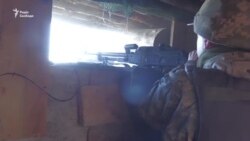 На Донбасі ведуться обстріли артилерією – відео