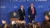 Владимир Путин и Дональд Трамп после переговоров в Анкоридже. 15 августа 2025 года
