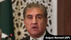 د پاکستان بهرنيو چارو وزير شاه محمود قريشي