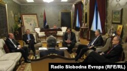 Sastanak šest lidera političkih stranaka u Banja Luci, 9. mart 2012.