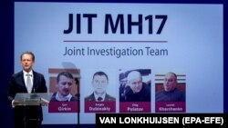  Генпрокурор Нідерландів Фред Вестербек під час презентації звіту міжнародної Спільної слідчої групи (JIT) щодо справи збитого російською установкою «Бук» пасажирського літака рейсу МН17. Нідерланди, 19 червня 2019 року