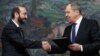 Министры иностранных дел Армении и России Арарат Мирзоян (слева) и Сергей Лавров (архив) 