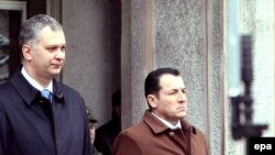 Dragan Šutanovac i Selmo Cikotić u Sarajevu, 25. marta 2009.