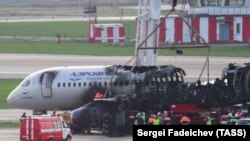 "Сухой Суперджет100" "Аэрофлота" после катастрофы в аэропорту Шереметьево