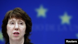 Reprezentantul UE pentru afaceri externe Catherine Ashton