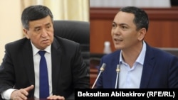 Сооронбай Жээнбеков жана Өмүрбек Бабанов