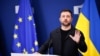 Президент України Зеленський 18 серпня розмовлятиме із президентом США Дональдом Трампом. Фото від 17 серпня 2025 року. Бруссель, Бельгія