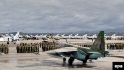 Початок виведення військової техніки з Сирії. Авіабаза Хмеймім, 15 березня 2016 року