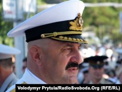 Командувач ВМС України віце-адмірал Юрій Іл’їн