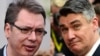 Aleksanadar Vučić i Zoran Milanović