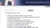 Snimak zvanične internet strnice Međunarodnog akademskog centra 