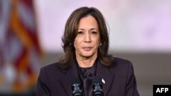 ABŞ-nyň wise-prezidenti Kamala Harris 6-njy noýabrda Waşingtonda, Howard uniwersitetinde eden çykyşynda saýlawda ýelendigini tassyk etdi.