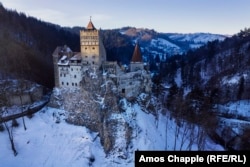 Dvorac Bran, snimljen u svibnju 2019.