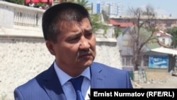Ош шаарынын мэри Айтмамат Кадырбаев.