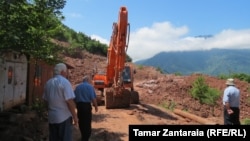 სამუშაოები ხოკოს მთაზე