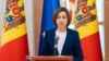 Maia Sandu susține o conferință de presă după ședința Consiliului Suprem de Securitate (CSS) din 14 ianuarie.
