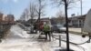 Kosovo: Workers in Pristina are cleaning the roads to combat coronavirus 